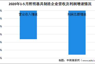 2020年1-5月照明行业运行情况分析及未来发展趋势预测(图)